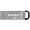 KIN Kingston Technology DataTraveler Kyson USB kľúč 64 GB USB Typ-A 3.2 Gen 1 (3.1 Gen 1) Strieborná