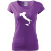 Taliansko obrys - Dámske tričko Pure - 2XL ( Fialová )