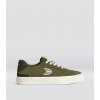 LUAN PRO Olive Green Suede Ivory Logo Burnt Olive Sneaker