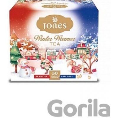 JONES Darčeková kazeta Black & Earl Grey prebal 50 x 2 g