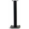NorStone STYLUM 3 SPEAK STANDS/PAIR/BLACK SATIN