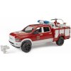 Bruder 2544 RAM 2500 Hasičské vozidlo se světelným a zvukovým majákem