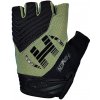 Krátkoprsté cyklistické rukavice HAVEN, DEMO NEO SHORT Čierna,Khaki L