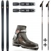 Backcountry set ROSSIGNOL XP 100 Positrack s viazaním BC NNN + obuv ALPINA Outlander + palice