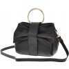 Dámska kožená kabelka TS11-327/BLACK