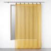 Žltá voálová záclona 140x240 cm Linka – douceur d'intérieur
