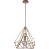 Lucide RICKY Pendant E27 D37 H40cm Red Cupper- 06496/37/17