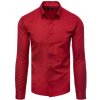 Pánska elegantná bordová košeľa (dx2431) M