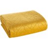 Prehoz na posteľ Design 91 polyester 220 cm x 240 cm žltý
