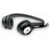 Logitech H390 - USB stereo headset - čierne 981-000406