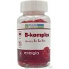 PLUS LEKÁREŇ B-komplex - vitamíny B3, B6, B12 želé cukríky, malinová príchuť 60ks