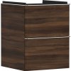 Skrinka pod umývadlo bez umývadla Hansgrohe Xelu Q 48x62,5x47,5 cm tmavý orech 54022000