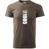 Limited edition 1985 pruh - Klasické pánske tričko vyššej gramáže - XL ( Army )