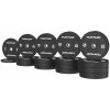Set Olympijských Bumper kotoučů TUNTURI Platinum Černý - 290 kg, 50 mm