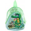 Detský batôžtek 3D dinosaurus, mint