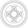 Brzdový bubon TRW DB4477