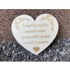 Srdiečko-Tej najmilšej a najzlatšej maminke 24 - 20 cm 10478
