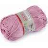 Bavlnená pletacia priadza Limone 50 g - (171) ružová sv.