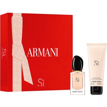 Giorgio Armani Si EDP 30 ml + telové mlieko 75 ml darčeková sada