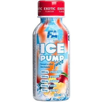 Fitness Authority Ice Pump Shot, 120 ml Příchuť: Exotic