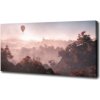 Foto obraz na plátne Balon nad lesom 100x50 cm