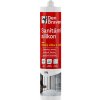 Den Braven PREMIUM Sanitárny silikón 280 ml čierný - Sanitárny silikón 280 ml kartuša čierna