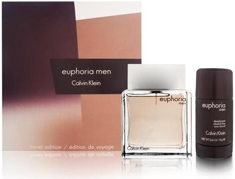 Calvin Klein Euphoria Man EDT 100 ml + deostick 75 ml darčeková sada