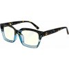 Okuliare na počítač GLASSA Blue Light Blocking Glasses PCG 014, +2,00 dio, modrý vzor (8592857143204)