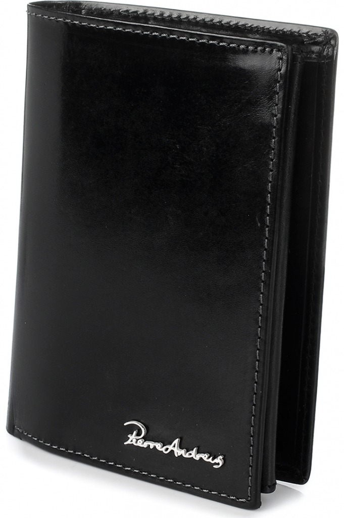 Pierre Andreus W70 pánska kožená peňaženka RFID čierna
