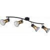 GLOBO 54814-4 PURRA bodové svietidlo (spot) E14 4xE14 40W IP20 čierna