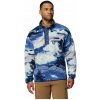 Pánska mikina Columbia Helvetia™ II Printed Half Snap Fleece Veľkosť: XXL / Farba: modrá/biela
