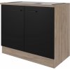 Flex-Well Kuchynská skrinka Capril pod drez, vr. drezu, 100 x 85 x 57,1 cm