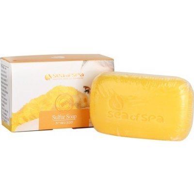 Sea of Spa Essential Dead Sea Treatment tuhé mydlo so sírou (Solfur Soap) 125 g