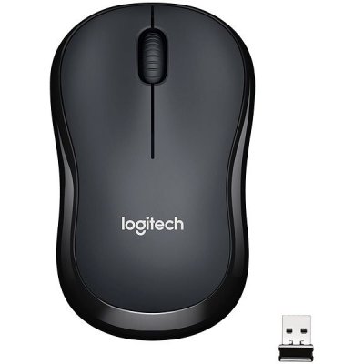 Logitech Wireless Mouse M220 Silent, čierna 910-004878