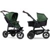 TFK Mono2 2v1 Olive Combi carrycot + Seat unit Nenafukovacie kolesá (s výplňou) Hlboká vanička