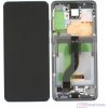 Samsung Galaxy S20+ SM-G985 LCD displej + dotyková plocha + rám šedá - originál GH82-22134E, GH82-22145E