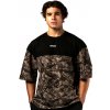 Pánske tričko Nebbia Power Him Oversized Tee 898 Light Brown Camo XL