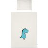 Belisima 6-dielna sada Dino 3D smotanovo-tyrkysová 135 x 100 cm