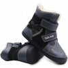 D.D.step Detské dievčenské zimné topánky black W078-42862B