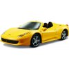 Bburago Ferrari 458 Spider 1:43 žltá