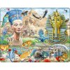 Sfinga a pyramídy, egyptská divoká zver, Nefertiti a Tutanchamon (HL11) - Larsen