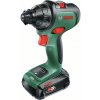 Akumulátorová vŕtačka BOSCH AdvancedDrill 18 + adaptér na skľučovadlo (2 x 2,5 Ah batérie) v kufri