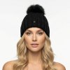 Čiapka GOLDBERGH Una Beanie BLK Čierna