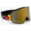 Lyžiarske okuliare Red Bull SPECT Rush black/gold snow - orange with gold mirror
