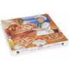 Wimex Krabica na pizzu z vlnitej lepenky 32,5 x 32,5 x 3 cm (100 ks)