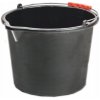 Strend Pro Vedro ReCycled® 12 lit, stavebné, plast, s výlevkou, plastový úchyt, čierne