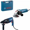 Bosch Náradie - Súprava vŕtacieho kladiva 790 W a uhlové brúsky 750 W 0615990M8H