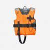 DECATHLON Detská záchranná vesta 100 N 100LJ Easy 15 – 40 kg oranžovo-sivá 15-30 kg