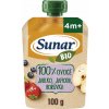 Sunar Bio vrecúško Jablko jahoda borůvka 4m+ 110 g