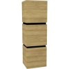 Kúpeľňová závesná skrinka Devo Viva 2.0 pravá orechovec prírodný 40 x 12,7 x 35 cm VV2-S3DP40x35-P71